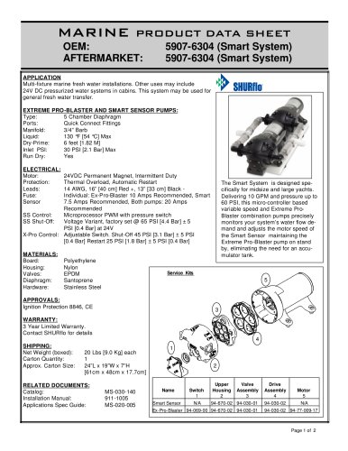 pds-Extreme Smart System 24v 5907-6304