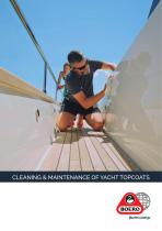 CLEANING & MAINTENANCE OF YACHT TOPCOATS