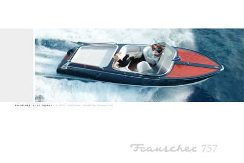 Frauscher 757 St.Tropez brochure