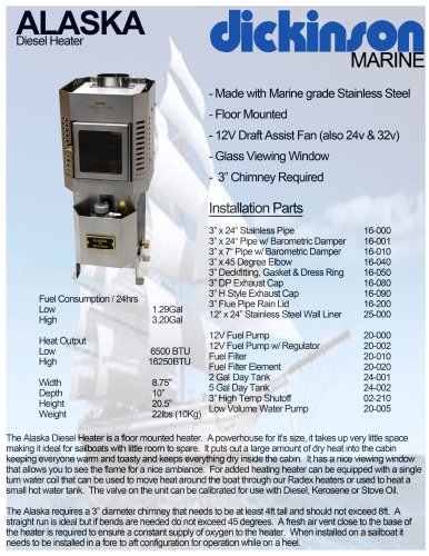 Alaska Diesel Heater