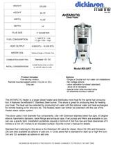 ANTARCTIC DIESEL HEATER