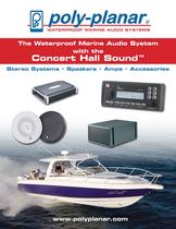 Poly-Planar Marine Waterproof Marine Audio Systems Catalog