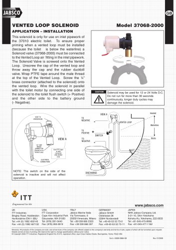 VENTED LOOP SOLENOID