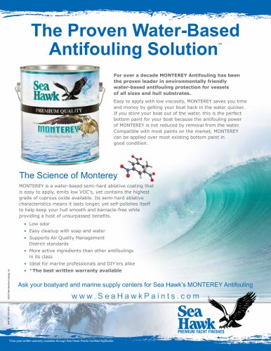 The Proven Water-Based Antifouling Solution