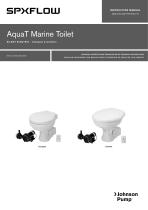 Marine Lavatory Systems AquaT Silent Electric Toilets