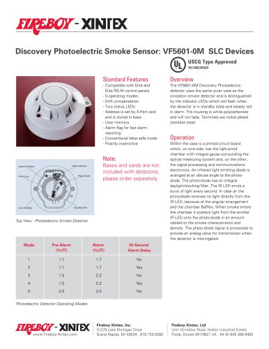 Discovery Photoelectric Smoke Sensor