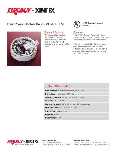 Low Power Relay Base