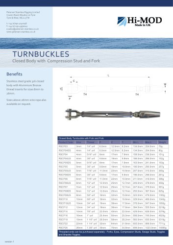 Compression Stud & Fork