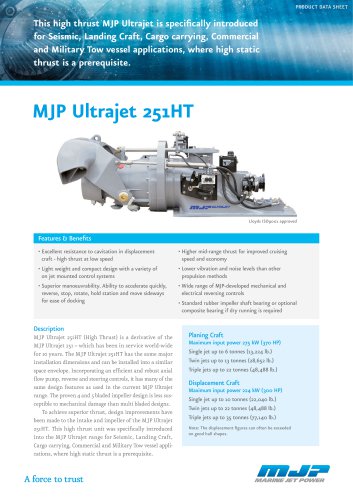 MJP Ultrajet 251HT