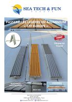 PASSERELLES LEGERES EN ALUMINIUM