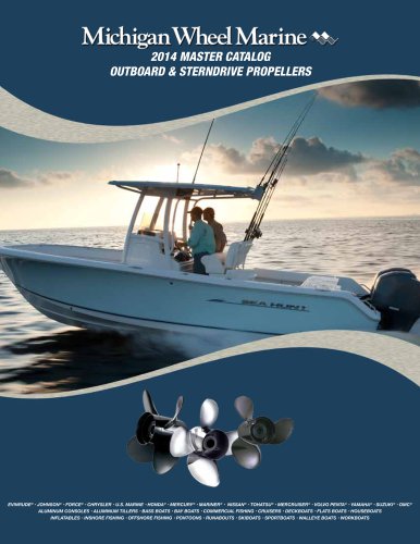 Outboard & Sterndrive Propellers 2012 Catalog