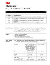 3M™ Platinum™ Filler - 01121, 01171, 01231, 01271, 31311 TDS