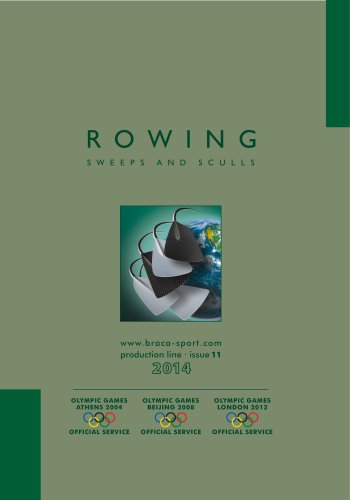 Braca Rowing Catalogue 2014