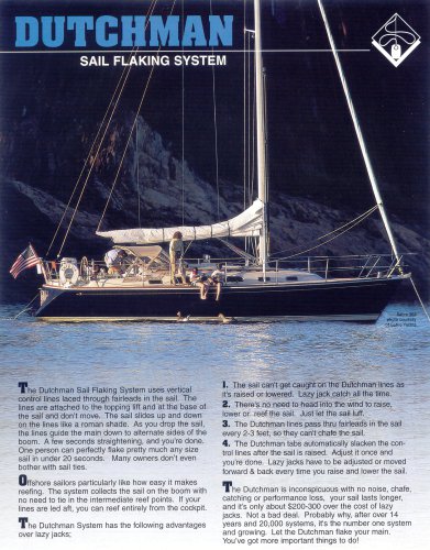 DUTCHMAN sail flaking system