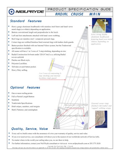 RADIAL CRUISE MAIN