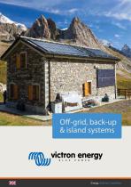 Off-grid, Back-up and Island systems