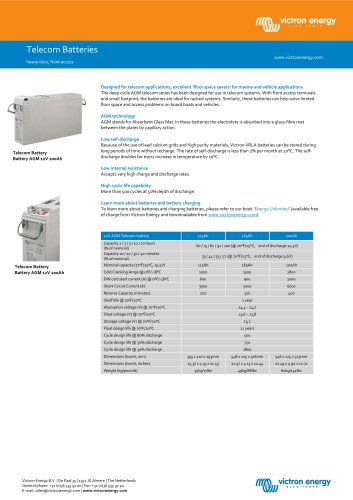 Telecom Batteries