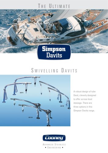 Swivelling-Davits