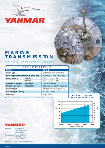 KM4A-2 Mechanical Clutch