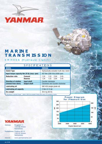 KMH40A Hydraulic Clutch