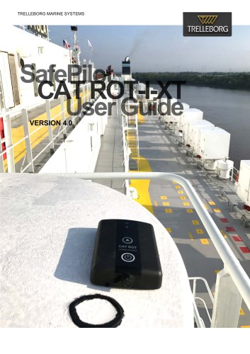 SafePilot CAT ROT-I-XT User Guide