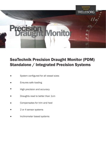 SeaTechnik - Precision Draught Monitor