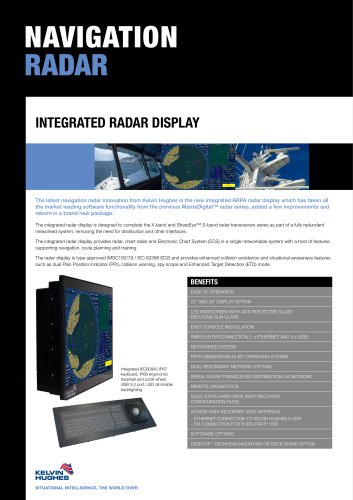 INTEGRATED RADAR DISPLAY