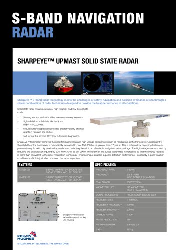 S-BAND NAVIGATION RADAR