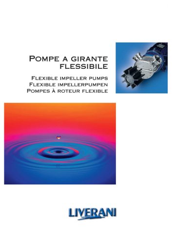 Stainless steel self priming flexible impeller pumps