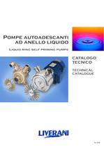 TECHNICAL CATALOGUE LIQUID RING SELF PRIMING PUMPS