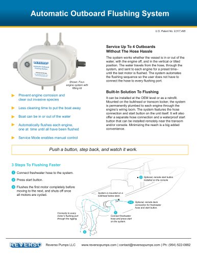 Automatic Outboard Flushing System