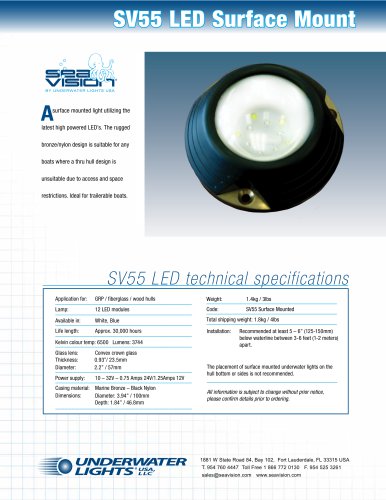 SV55 LED Surface Mount