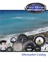 Faria Marine Instruments Aftermarket catalog