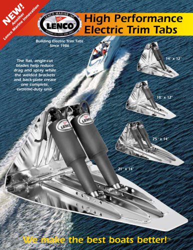 HIGH-PERFORMANCE TRIM TAB SYSTEM