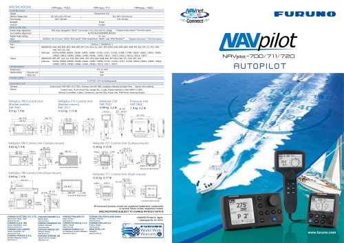 navpilot 700 / 711 / 720