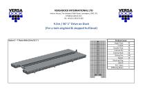 Drive on dock - twin engine and stepped hull