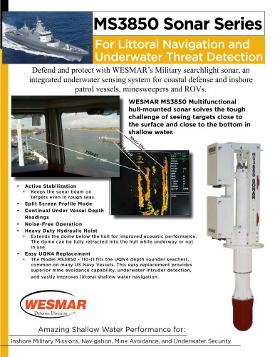 WESMAR MS3850 Series Sonar