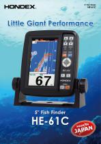 HE-61C 5inch Fish Finder