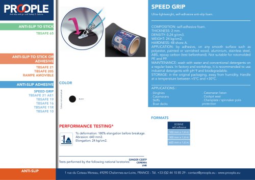 Data sheet Speed Grip