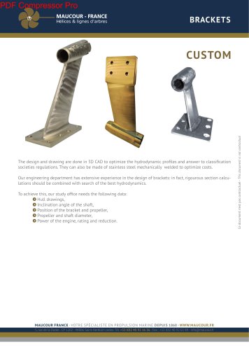 BRACKETS CUSTOM