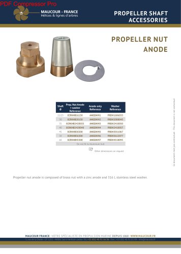 PROPELLER SHAFT ACCESSORIE