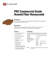 PN1 Commercial Grade  Aramid Fiber Honeycomb