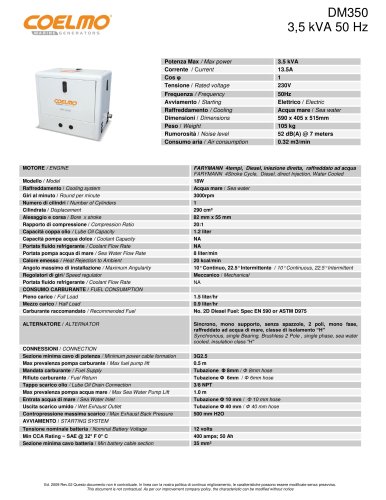 Coelmo Marine DM350