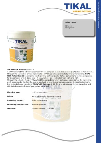 TIKALFLEX flatcontact 22