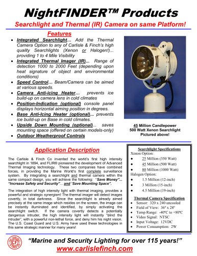 NightFINDER Products - 500 W