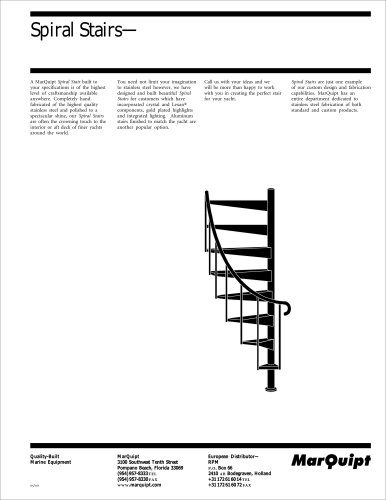 Specification Spiral Stairs