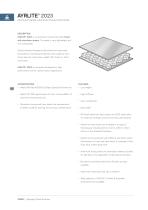 AYRLITE 2023 Aluminium Faced, Aluminium Honeycomb Panel