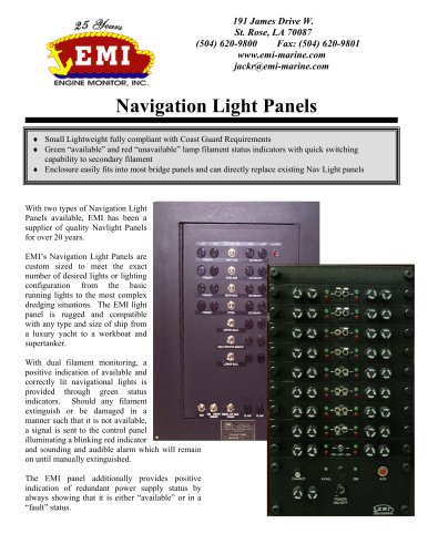 Navigation Light Panels