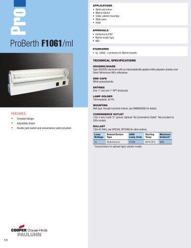 ProBerth F1061/ml