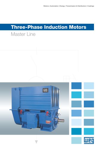 Three-phase induction motors Master line